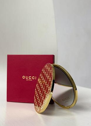 Gucci beauty gift collection компактне дзеркальце makeup аксесуар кишенькове дзеркало в коробці