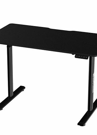 Игровой стол fantech ws311 workstation электрическая регулировка высоты 110х60см черный металл максимальная нагрузка 60кг