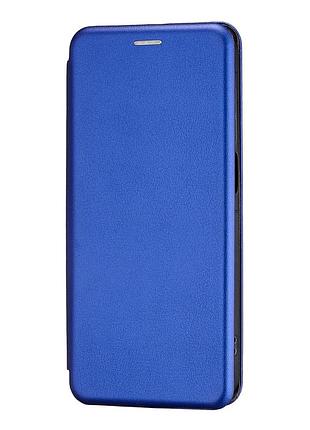 Чехол-книжка standart для samsung a17 4g a17 5g полистирол темно-синий с защитой от повреждений