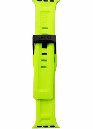 Ремінець для apple watch uag 38 40 41 мм силікон light green для повсякденного використання
