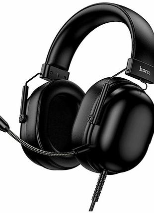 Игровые наушники hoco w113 50мм usb7.1 накладные черный для погружения в геймплей