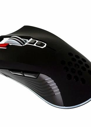 Usb мышь оптическая 3200 dpi с rgb подсветкой 8 кнопок проводная черная xo-m3 wolf для работы и игр