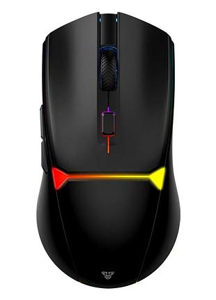 Игровая мышь fantech wg7v2 crypto ii беспроводная с rgb подсветкой для геймеров с высоким dpi 12000 и эргономичной формой