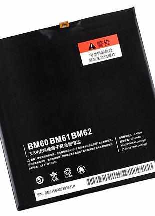 Акумулятор li-ion 6010 ма·год 4,4 в для xiaomi mi pad 3 bm62 без логотипа