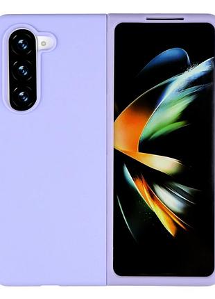 Чехол силиконовый folding silicone для samsung galaxy fold 5 f946 защита камеры elegant purple