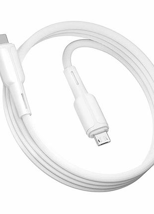 Кабель usb type-c to type-c 60w 1м для зарядки и передачи данных ridea rc-m221 белый