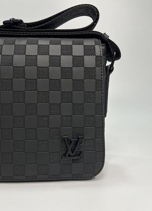Мужская сумка мессенджер district damier graphite 6