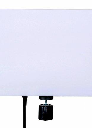 Led панель 35w 28 см usb чорний для портретного знімання та відеозаписів модель rl-11 з пультом дистанційного керування