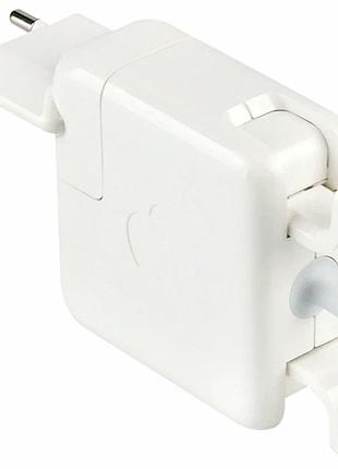 Мережевий зарядний пристрій macbook magsafe 2 60 вт 1,5-білий для заряджання ноутбуків