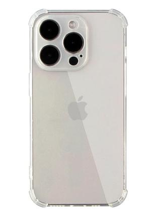 Чохол tpu virgin hard full camera для iphone 12 pro прозорий із захистом камери