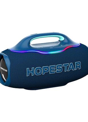 Портативная bluetooth колонка 220 вт ipx6 rgb 24000 мач для вечеринок hopestar s90 blue
