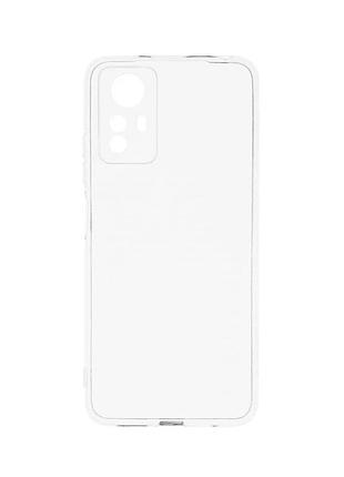 Прозрачный чехол tpu для xiaomi redmi note 12s защита камеры легкий и тонкий