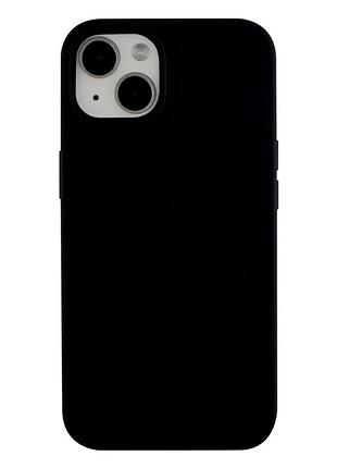 Чехол силиконовый full size для iphone 14 защита камеры легкий 18.black