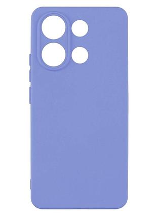 Чехол силиконовый full camera для xiaomi redmi note 13 pro 4g poco m6 pro 4g с микрофиброй внутри фиолетовый