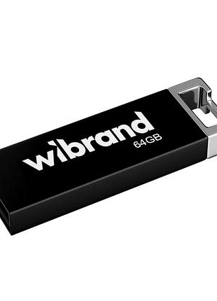 Usb флешка wibrand 64gb для хранения данных компактный накопитель с защитой от ударов и воды
