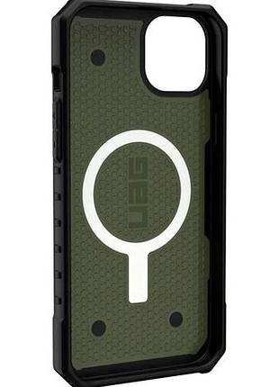 Чехол противоударный uag pathfinder для iphone 14 plus термопластичный полиуретан защита камеры зеленый 9