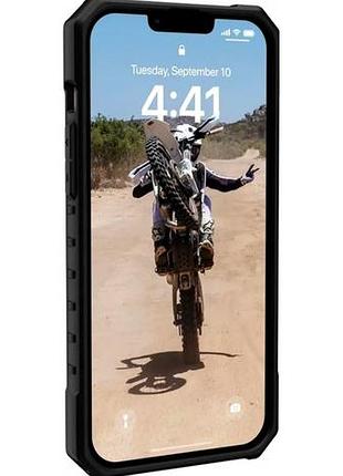 Чехол противоударный uag pathfinder для iphone 14 plus термопластичный полиуретан защита камеры зеленый 10
