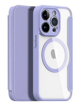 Чохол для iphone 14 pro захисний tpu pc фіолетовий