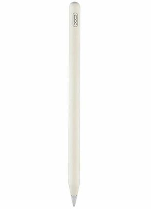Стилус xo st-05 для ipad 2-gen білий 3,7 вт 90 mah магнітне кріплення бездротова зарядка