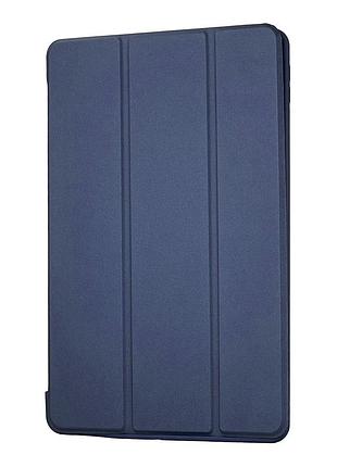 Чехол-книжка smart case силиконовый для ipad 7 8 9 10 2 дюйма 2019 2020 2021 темно-синий с защитой от ударов