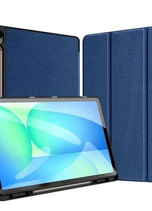 Чехол dux ducis domo для samsung tab s10 fe plus с подставкой и авто пробуждением для защиты и удобства использования