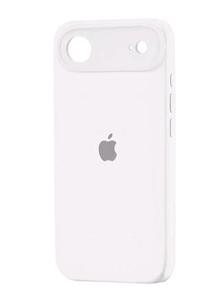 Чохол силіконовий silicone case square для iphone 17 air захист камери білий