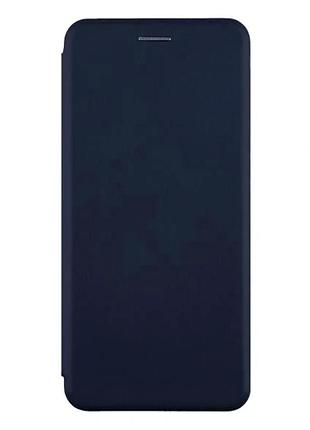 Чехол-книжка tpu для motorola moto g55 с защитой dark blue