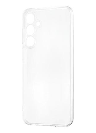 Чохол силіконовий silicone case для samsung a16 4g a16 5g прозорий із захистом камери