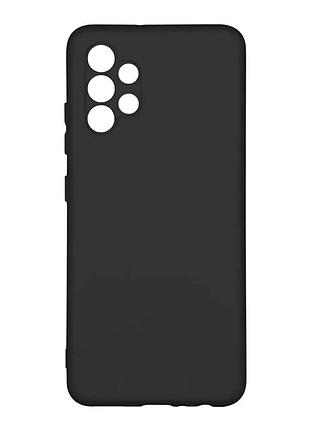 Чехол силиконовый full camera для realme c55 защита камеры с микрофиброй черный