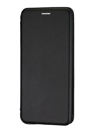 Чехол-книжка standart для samsung a16 4g a16 5g полистирол черный с защитой от ударов