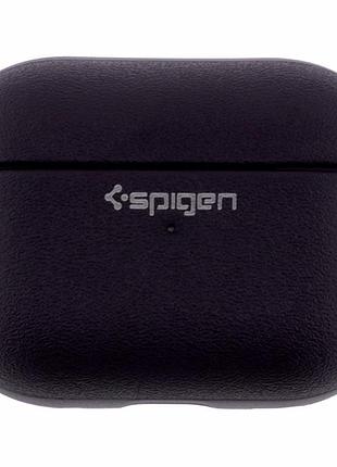 Футляр tpu spigen leather armor для airpods pro 2 цвет синий