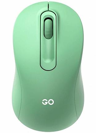 Беспроводная мышь fantech go w608 зеленая 1200dpi usb адаптер компактная эргономичная 50г