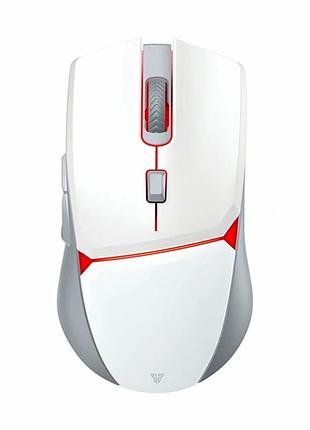 Беспроводная игровая мышь fantech wgc3 crypto 6 кнопок rgb подсветка 400-10000dpi белая
