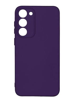 Чохол силіконовий full camera для samsung galaxy s23+ 5g tpu захист камери фіолетовий