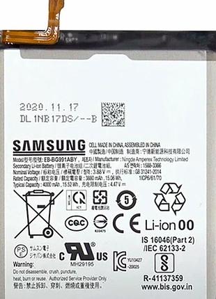Аккумулятор li-pol 4000mah для samsung s21 модель eb-bg991aby класс aaaa