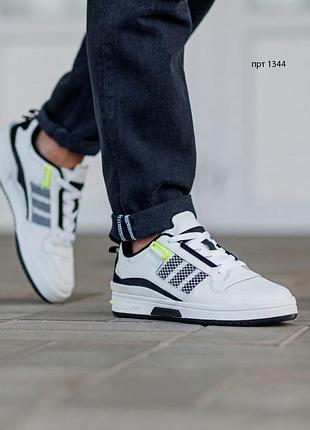 Кроссовки мужские 41-46 adidas forum ie white black