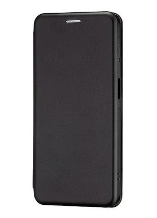 Чехол-книжка standart для samsung a17 4g a17 5g черный с защитой от ударов