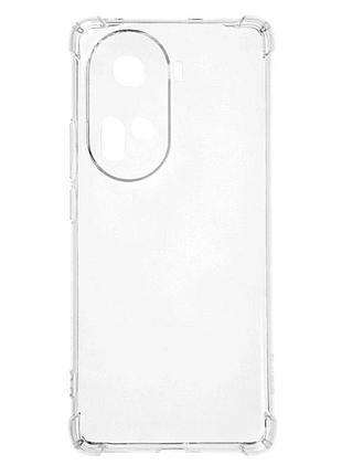 Прозрачный чехол tpu virgin hard для oppo reno 11 защита камеры легкий тонкий