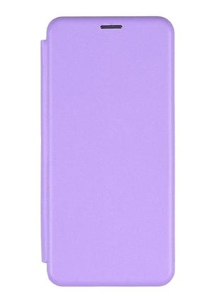 Чехол-книжка tpu pu для xiaomi redmi note 12s защитный с микрофиброй пурпурный