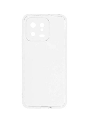 Прозрачный чехол tpu для xiaomi 13 защита камеры легкий и тонкий transparent