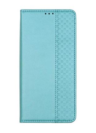 Чехол-книжка tpu для xiaomi redmi note 12s mint с защитой экрана и усиленными углами