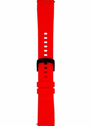 Ремешок для часов xiaomi amazfit bip силиконовый 20мм красный оригинальный дизайн