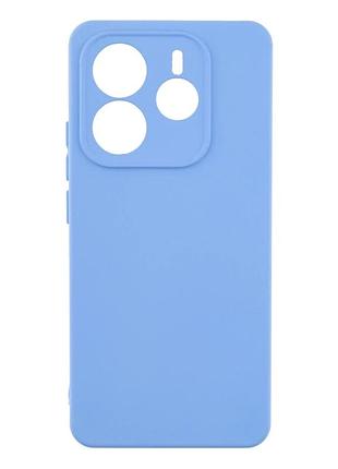 Чехол силиконовый full camera для xiaomi redmi note 14 5g с микрофиброй внутри фиолетовый