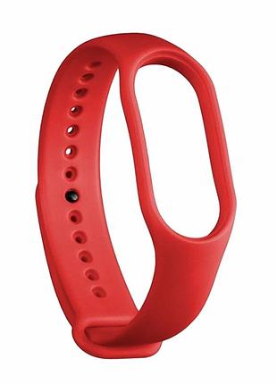 Ремешок для xiaomi mi band 5 6 7 силиконовый розовый красный 50 мм 70 мм 20 мм