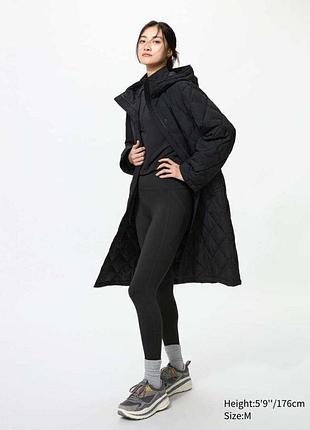 Пальто uniqlo puffertech ( свободного кроя)
