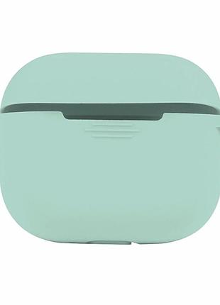 Футляр силіконовий із карабіном для airpods 3 кольори 21.sea blue висота 80 мм ширина 90 мм глибина 30 мм