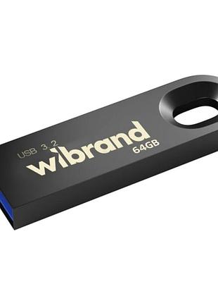 Usb флешка wibrand 64gb для хранения данных компактный накопитель с защитой от ударов и воды