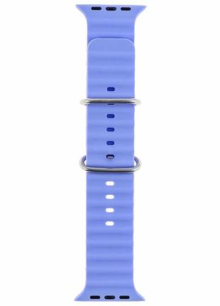 Ремінець ocean band для apple watch 38 40 41 mm силікон lavender для повсякденного використання та спорту