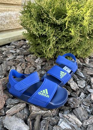 Дитячі сандалі на липучках adidas adilette sandal оригінал