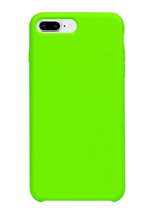 Чохол силіконовий soft case для iphone 7 plus 8 plus класичний захист камери 40.shiny green